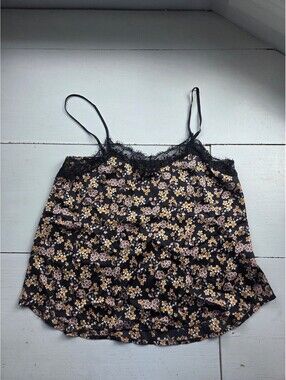 Y2K Lace Trim Camisole